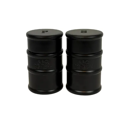 Oljetønner i tre med Seasalt & Sort Pepper